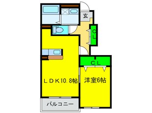 ベルハ－モニ－の物件間取画像